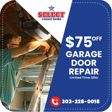 $75 OFF Garage Door Repair - Limited Time Offer