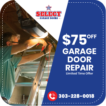 $75 OFF Garage Door Repair - Limited Time Offer